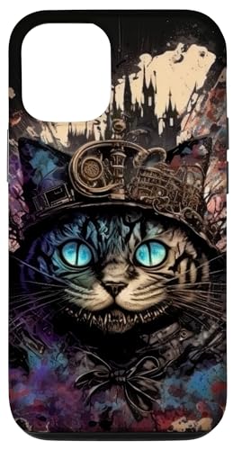 Hülle für iPhone 12/12 Pro Alice im Wunderland – Katze Hülle für iPhone 12/12 Pro Alice im Wunderland – Katze von Crazy Fun Designs Gifts - Alice