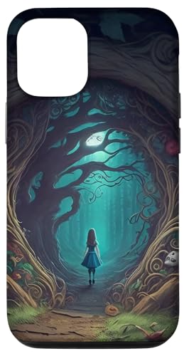 Hülle für iPhone 12/12 Pro Alice im Wunderland - Waldszene Hülle für iPhone 12/12 Pro Alice im Wunderland - Waldszene von Crazy Fun Designs Gifts - Alice