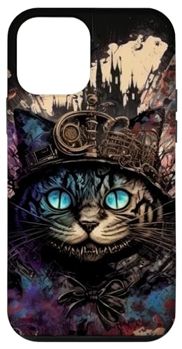 Hülle für iPhone 12 mini Alice im Wunderland – Katze Hülle für iPhone 12 mini Alice im Wunderland – Katze von Crazy Fun Designs Gifts - Alice