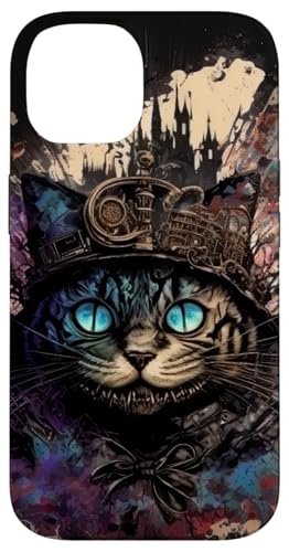 Hülle für iPhone 14 Alice im Wunderland – Katze Hülle für iPhone 14 Alice im Wunderland – Katze von Crazy Fun Designs Gifts - Alice