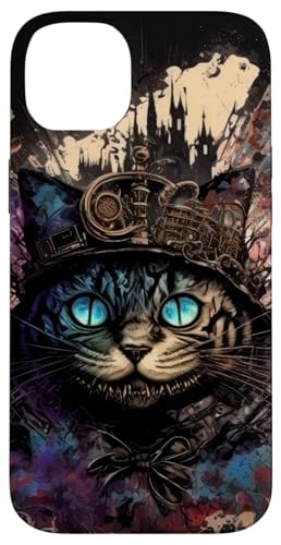 Hülle für iPhone 14 Plus Alice im Wunderland – Katze Hülle für iPhone 14 Plus Alice im Wunderland – Katze von Crazy Fun Designs Gifts - Alice