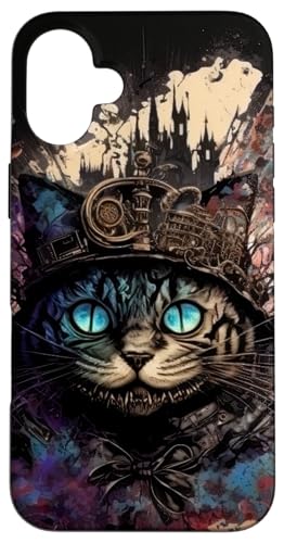 Hülle für iPhone 16 Plus Alice im Wunderland – Katze Hülle für iPhone 16 Plus Alice im Wunderland – Katze von Crazy Fun Designs Gifts - Alice