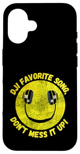 DJ Lieblingslied, mach es nicht durch lustiges Musik -Zitat Hülle für iPhone 16 von Crazy Music Lovers Co.