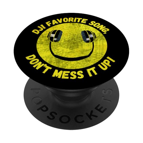DJ Lieblingslied, mach es nicht durch lustiges Musik -Zitat PopSockets Klebender PopGrip DJ Lieblingslied, mach es nicht durch lustiges Musik -Zitat PopSockets Klebender PopGrip von Crazy Music Lovers Co.