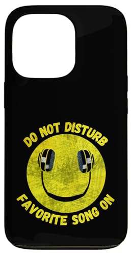 Stören Sie kein Lieblingslied auf Smile Music Headphones Hülle für iPhone 13 Pro von Crazy Music Lovers Co.
