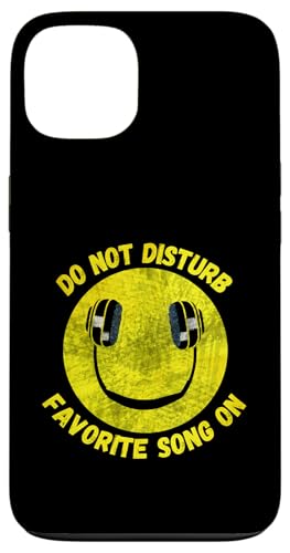 Stören Sie kein Lieblingslied auf Smile Music Headphones Hülle für iPhone 13 von Crazy Music Lovers Co.