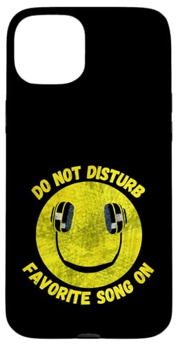 Stören Sie kein Lieblingslied auf Smile Music Headphones Hülle für iPhone 15 Plus Stören Sie kein Lieblingslied auf Smile Music Headphones Hülle für iPhone 15 Plus von Crazy Music Lovers Co.
