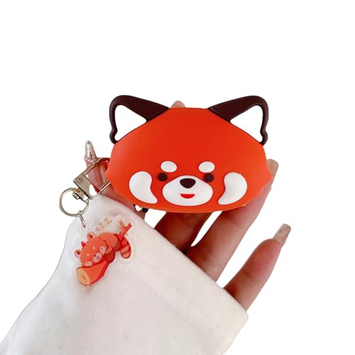 CrazyLemon Hülle für Airpods 2 & 1,Lustiges Rotes Panda Design mit Schlüsselanhänger für Männer Frauen Kinder Teenager Mädchen Jungen Weiche Stoßfeste TPU Schutzhülle Kopfhörer Taschen & Cases CrazyLemon Hülle für Airpods 2 & 1,Lustiges Rotes Panda Design mit Schlüsselanhänger für Männer Frauen Kinder Teenager Mädchen Jungen Weiche Stoßfeste TPU Schutzhülle Kopfhörer Taschen & Cases von CrazyLemon