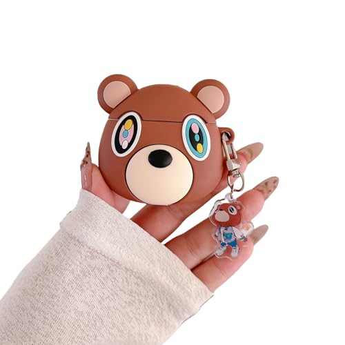 CrazyLemon Hülle für Airpods 3, Lustiges Cartoon Bären Design mit Schlüsselanhänger für Männer Frauen Kinder Teenager Mädchen Jungen Weiche Stoßfeste TPU Schutzhülle Kopfhörer Taschen & Cases CrazyLemon Hülle für Airpods 3, Lustiges Cartoon Bären Design mit Schlüsselanhänger für Männer Frauen Kinder Teenager Mädchen Jungen Weiche Stoßfeste TPU Schutzhülle Kopfhörer Taschen & Cases von CrazyLemon
