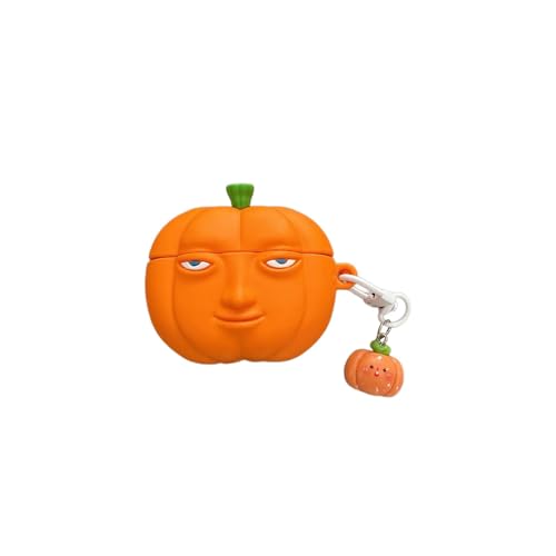 CrazyLemon Hülle für Airpods 3, Lustiges Cartoon Kürbis Design mit Schlüsselanhänger für Männer Frauen Kinder Teenager Mädchen Jungen Stoßfeste TPU Gummi Schutzhülle Kopfhörer Taschen & Cases CrazyLemon Hülle für Airpods 3, Lustiges Cartoon Kürbis Design mit Schlüsselanhänger für Männer Frauen Kinder Teenager Mädchen Jungen Stoßfeste TPU Gummi Schutzhülle Kopfhörer Taschen & Cases von CrazyLemon