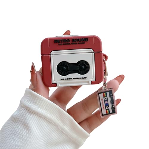 CrazyLemon Hülle für Airpods Pro, Lustiges Rotes Blockflöten Design mit Schlüsselanhänger für Männer Frauen Kinder Teenager Mädchen Jungen Weiche Stoßfeste TPU Schutzhülle Kopfhörer Taschen & Cases CrazyLemon Hülle für Airpods Pro, Lustiges Rotes Blockflöten Design mit Schlüsselanhänger für Männer Frauen Kinder Teenager Mädchen Jungen Weiche Stoßfeste TPU Schutzhülle Kopfhörer Taschen & Cases von CrazyLemon