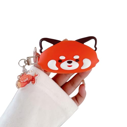 CrazyLemon Hülle für Airpods Pro, Lustiges Rotes Panda Design mit Schlüsselanhänger für Männer Frauen Kinder Teenager Mädchen Jungen Weiche Stoßfeste TPU Schutzhülle Kopfhörer Taschen & Cases CrazyLemon Hülle für Airpods Pro, Lustiges Rotes Panda Design mit Schlüsselanhänger für Männer Frauen Kinder Teenager Mädchen Jungen Weiche Stoßfeste TPU Schutzhülle Kopfhörer Taschen & Cases von CrazyLemon