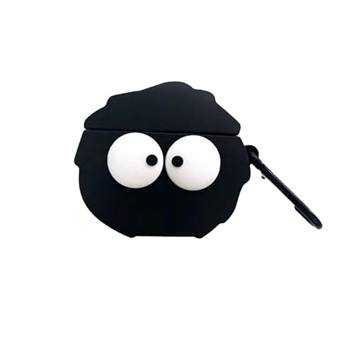 CrazyLemon für AirPods 1 & 2 Hülle, Weiche Silikon Kopfhörerhülle für AirPods 3D Karikatur Tier Mädchen Jungen Coole Lustige Süße Schutzhülle Kopfhörer Taschen & Cases - Kohlebriketts CrazyLemon für AirPods 1 & 2 Hülle, Weiche Silikon Kopfhörerhülle für AirPods 3D Karikatur Tier Mädchen Jungen Coole Lustige Süße Schutzhülle Kopfhörer Taschen & Cases - Kohlebriketts von CrazyLemon