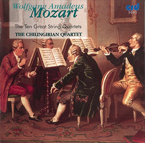 Mozart:Ten Great String Quartets von Crd (Naxos Deutschland Musik & Video Vertriebs-)