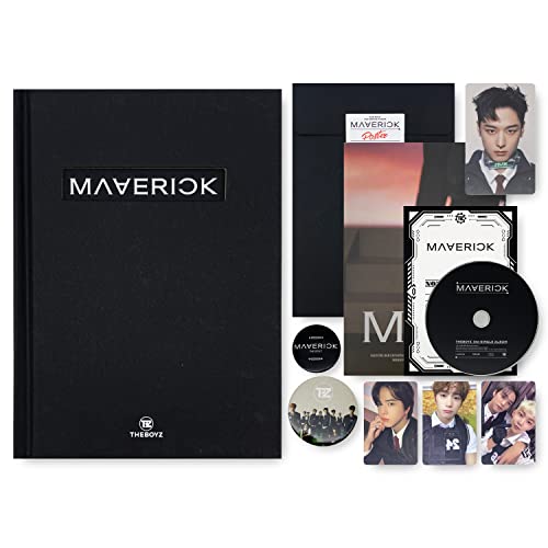 THE BOYZ 3rd Single Album [ MAVERICK ] - ( DOOM Ver ) Photo Book + CD-R + ID Card + Invitation Card + Photo Card + Unit Photo Card + Poster(On Pack) von Cre.Ker Ent.