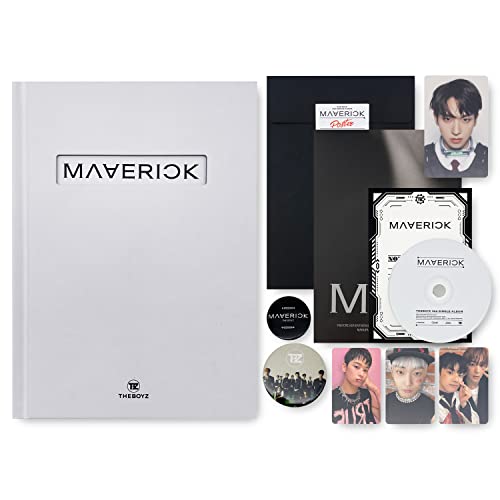 THE BOYZ 3rd Single Album [ MAVERICK ] - ( MOOD Ver ) Photo Book + CD-R + ID Card + Invitation Card + Photo Card + Unit Photo Card + Poster(On Pack) von Cre.Ker Ent.