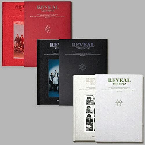 THE BOYZ [ REVEAL ] 1st Album [ WOLF / MOON / BOY ] RANDOM VER. 1ea CD+112p Photo Book+1ea Post Card+1ea Film Photo Card +1ea Selfie Photo Card+1ea Scratch Fortune Card K-POP SEALED+TRACKING NUMBER von Cre.ker Ent.