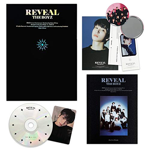 THE BOYZ 1st Album - Reveal [ MOON ver. ] CD + Booklet + Post Card + Photo Cards + Fortune Card + FREE GIFT / K-pop Sealed von Cre.ker Entertainment