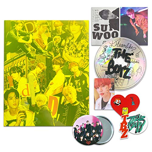 THE BOYZ 4th Mini Album - DREAMLIKE [ DIY ver. ] CD + Booklet + Photo Zine + Photocard + Post Card + Sticker Pack + FREE GIFT von Cre.ker Entertainment