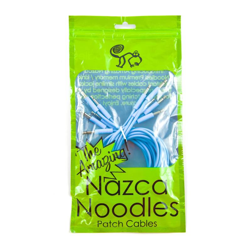 Cre8audio Nazca Noodles Blue 75 cm Patch Cables von Cre8audio