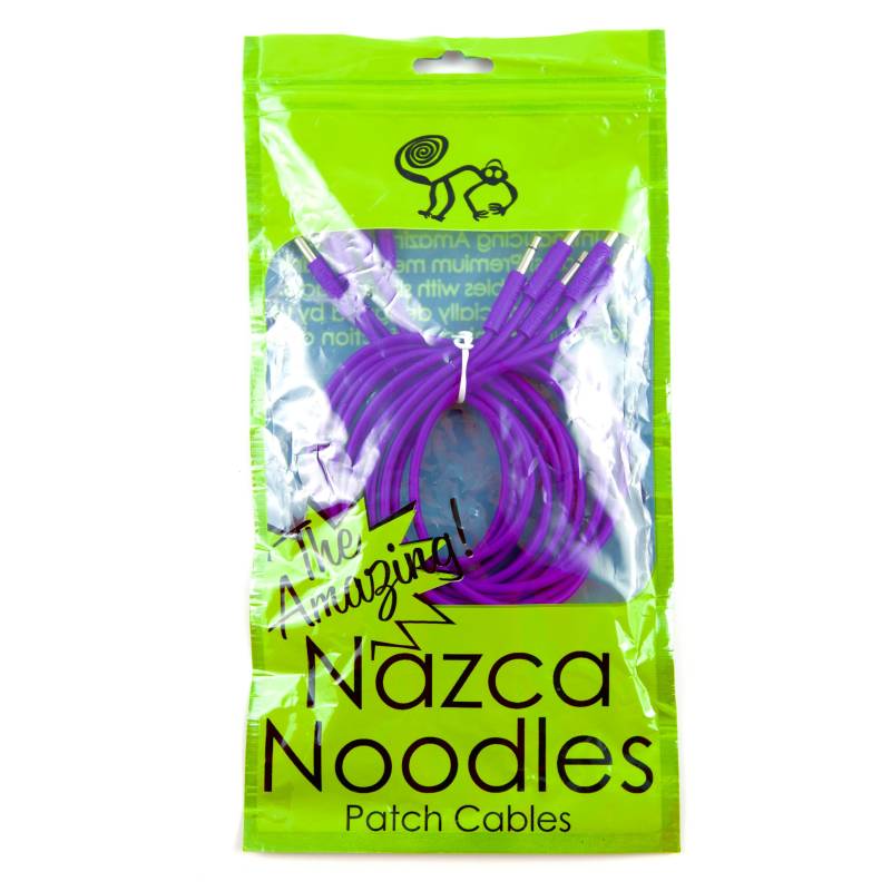 Cre8audio Nazca Noodles Violet 100 cm Patch Cables von Cre8audio