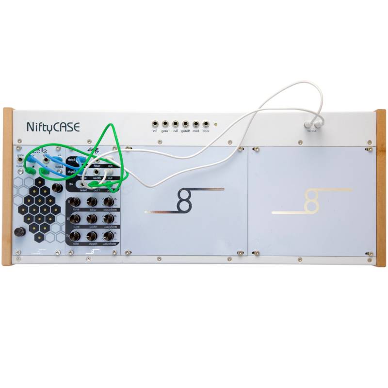 Cre8audio NiftyBUNDLE Eurorack Case von Cre8audio