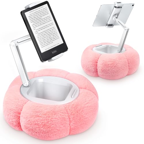 CreaDream Pumpkin Kindle Halterung Kissen, 360° Verstellbarer Tablet IPad Ständer mit Abnehmbarer Snackschale, Kindle Zubehör Kompatibel mit 4,7-13 Zoll Geräten für Bett, Sofa, Videos Shauen (Rosa) CreaDream Pumpkin Kindle Halterung Kissen, 360° Verstellbarer Tablet IPad Ständer mit Abnehmbarer Snackschale, Kindle Zubehör Kompatibel mit 4,7-13 Zoll Geräten für Bett, Sofa, Videos Shauen (Rosa) von CreaDream