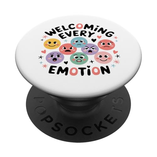 Begrüßen Sie jede Emotion PopSockets Klebender PopGrip von CreaStyle-KT
