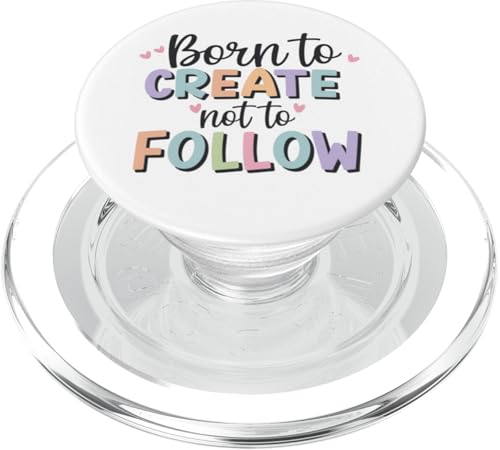 Geboren um zu erschaffen, nicht um zu folgen. PopSockets PopGrip für MagSafe Geboren um zu erschaffen, nicht um zu folgen. PopSockets PopGrip für MagSafe von CreaStyle-KT