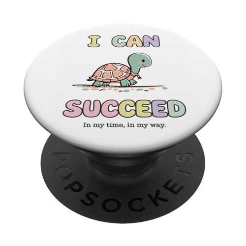 Ich kann in meinem eigenen Tempo erfolgreich sein, auf meine Weise. PopSockets Klebender PopGrip Ich kann in meinem eigenen Tempo erfolgreich sein, auf meine Weise. PopSockets Klebender PopGrip von CreaStyle-KT