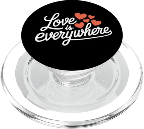 Liebe ist überall PopSockets PopGrip für MagSafe von CreaStyle-KT