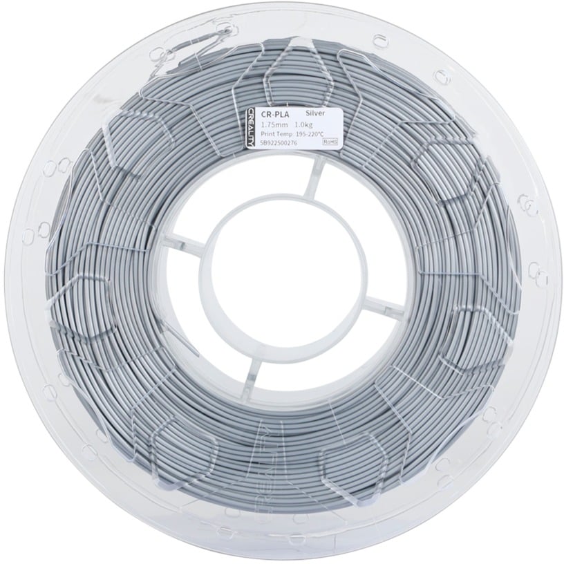 CR PLA Filament Silber, 3D-Kartusche von Creality