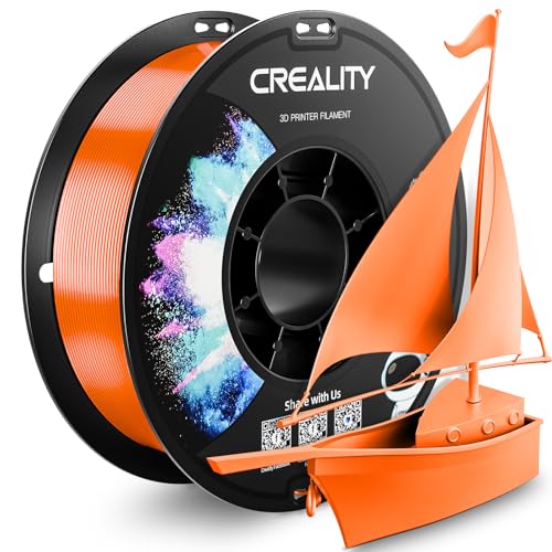 CREALITY PETG Filament 1,75 mm 3D-Drucker 1 kg sorgfältig gewickelte Spule, Maßgenauigkeit ± 0,03 mm, 2024 Set, geeignet für Ender, Bambu Lab, Anycubic, ELEGOO CREALITY PETG Filament 1,75 mm 3D-Drucker 1 kg sorgfältig gewickelte Spule, Maßgenauigkeit ± 0,03 mm, 2024 Set, geeignet für Ender, Bambu Lab, Anycubic, ELEGOO von Creality