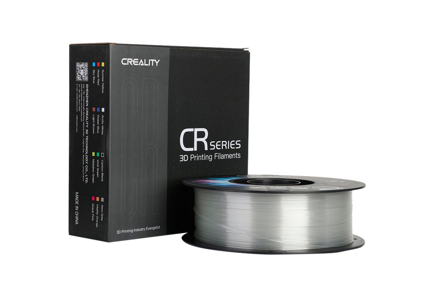 Creality 3D-Drucker CR-PETG Filament Clear von Creality