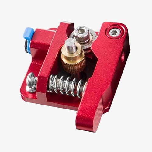 Creality 3D-Drucker-Extruder-Kit, Einstellbare Extrusionskraft, Hochwertiges Metall-Extruder-Feeder-Kit, für Ender-3/Ender-3 Pro/Ender-3S/Ender-3 V2/Ender-3 Max/CR-10/CR-10S (Rot) von Creality