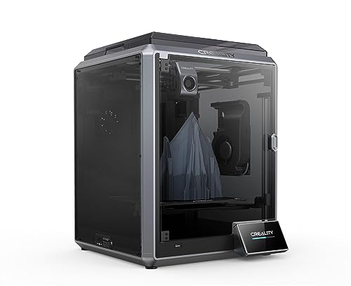 Creality 3D Drucker K1 FDM Drucktechnik,600mm/s Druckgeschwindigkeit mit Doppel Lüfternkühlung,2000mm/s² Beschleunigungen,Fernsteuerung mit WiFi-Verbindung,32mm³/s Flow Hotend,Z-Achse Position von Creality