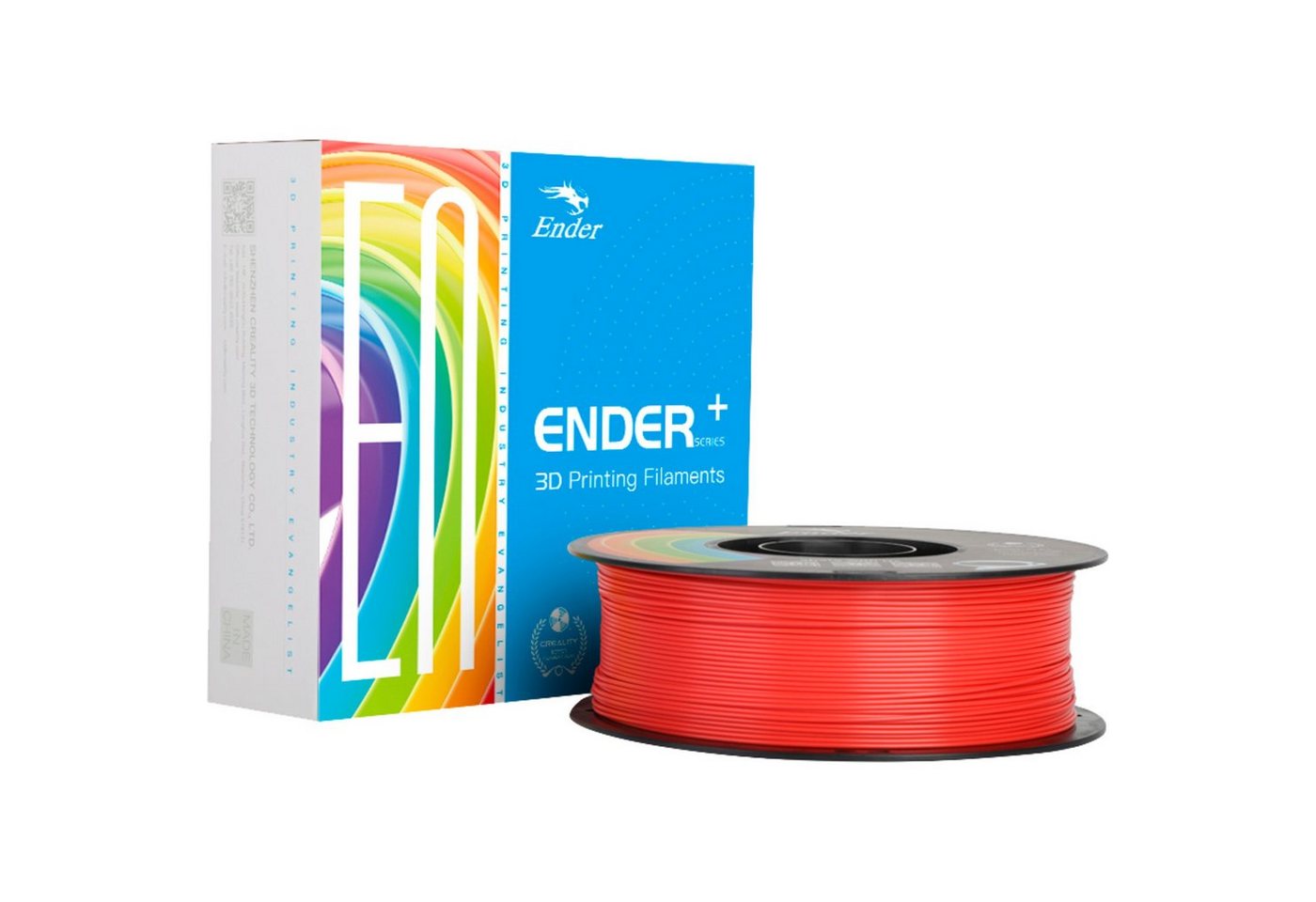 Creality 3D-Drucker PLA+ Filament Red von Creality