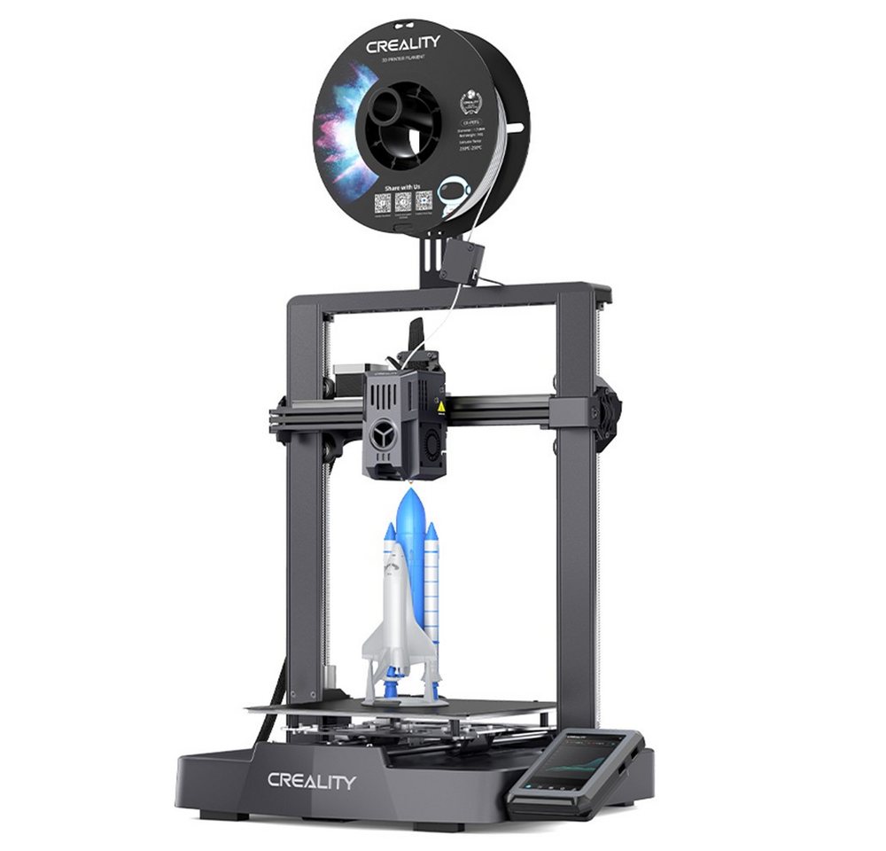 Creality 3D-Drucker V3 KE, 0. 1 mm Druckgenauigkeit, 500 mm/s maximale Druckgeschwindigkeit von Creality