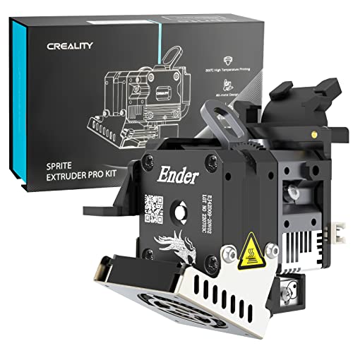 Creality 3D Offiziell Sprite Extruder Pro Kit Dual Gear Feeding Ganzmetall Design 3,5:1 Übersetzungsverhältnis für Ender 3, Ender 3 Pro, Ender 3 Max, Ender 3 V2，Unterstützt BL-Touch/CR-Touch von Creality