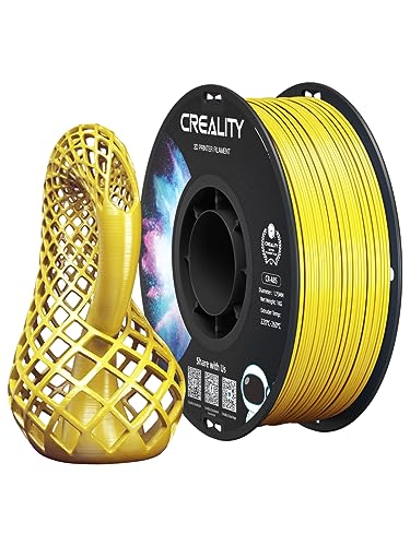 Creality CR-ABS Filament, Hohe Zähigkeit, Ungiftig, Verschleißfest, Kompatibel mit Allen Creality FDM-Druckern, Gelb von Creality