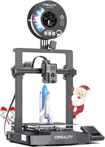 Creality Ender-3 V3 KE 3D-Drucker, 500 mm/s Maximale Druckgeschwindigkeit, Automatische CR-Touch-Nivellierung, Verbesserter Sprite-Direktextruder, Zwei Lüfter, Druckgröße 220 * 220 * 240 mm von Creality