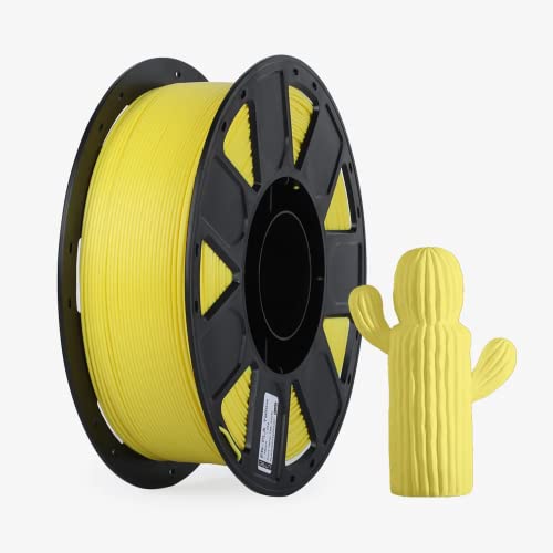 Creality Ender PLA Filament für 3D-Drucker, 1,75mm 3D Druck Filament, 1kg Spule, Maßgenauigkeit +/- 0,02mm, passend für die meisten FDM 3D Drucker, Gelb von Creality