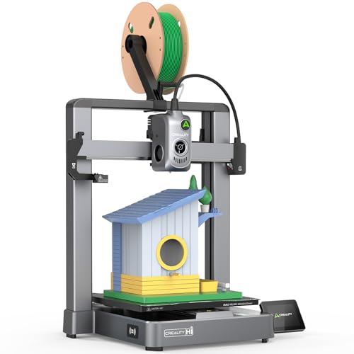 Creality Hi 3D-Drucker Mehrfarbig, Amazon-Version, FOC Servo, 500mm/s Hochgeschwindigkeit, 1000W Heizbett, RFID-Scanner, Automatische Stützentfernung & PA-Kalibrierung, Druckgröße 260×260×300mm von Creality