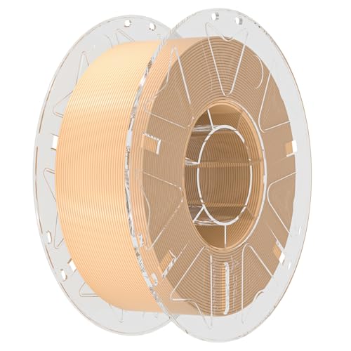 Creality Hyper PLA RFID Filamento 1,75mm 1kg, Hochgeschwindigkeits Filamento 1.75 PLA für 3D-Drucker (30-600mm/s), Kompatibel mit K2 Plus Combo & CFS (Creality Filamento System), Beige von Creality