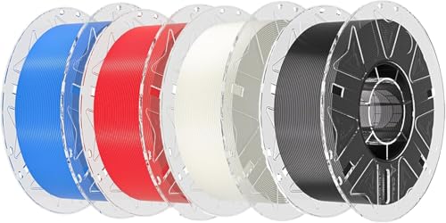 Creality Hyper PLA RFID Filament 1,75mm 4kg, High-Speed 3D-Druck (30–600mm/s), kompatibel mit K2 Plus Combo CFS, Schwarz Weiß Rot Blau von Creality