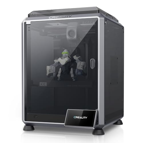 Creality K1C 3D-Drucker 600mm/s Druckgeschwindigkeit Ganzmetall-Direktextruder AI-Kamera Schnell Austauschbare Tri-Metall-Düse Automatische Nivellierung PEI-Platte Dreifache Kühlung Kohlefaserdruck von Creality