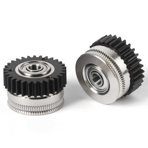 Creality K2 Plus Extrusionszahnrad-Kit_16×16×9_2 - Extruderantrieb aus gehärtetem Stahl für Creality K2 Plus 3D-Drucker, hochpräzise Filamentzufuhr, langlebiges und einfach von Creality