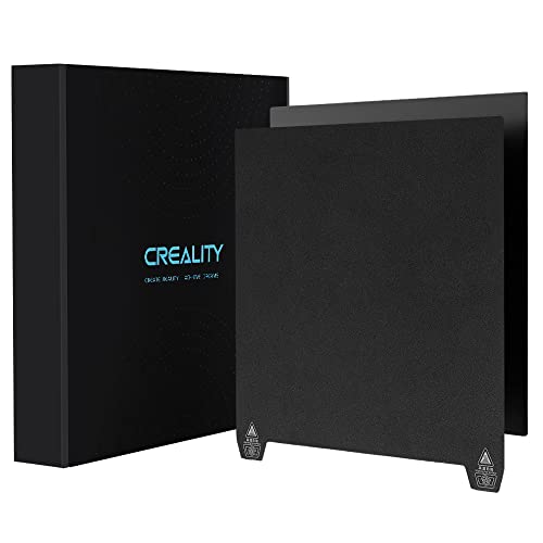 Creality Offiziell Ender 3 S1 PC Federstahl Magnetbettplatte, Abnehmbare Flexible Matte, Bauoberfläche für Ender 3/3 V2/3 Pro/5/5 Pro Ender 3 S1 Pro/3 Neo/3 V2 Neo 235x235mm von Creality