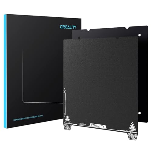 Creality Offiziell Ender 3 V3 KE Bauplatte PEI Blatt 235x235mm strukturierte Oberfläche Flexible entfernbare Federstahl Druckplattform für Ender 3S1/3S1 Pro/3V2 Neo/3V3/3V3 SE K1/K1C Creality Offiziell Ender 3 V3 KE Bauplatte PEI Blatt 235x235mm strukturierte Oberfläche Flexible entfernbare Federstahl Druckplattform für Ender 3S1/3S1 Pro/3V2 Neo/3V3/3V3 SE K1/K1C von Creality