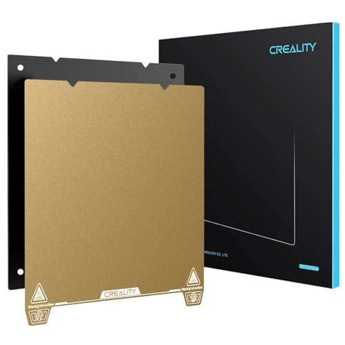 Creality Offizielle Ender 3 V3 PEI Bauplatte 235x235mm 3D Drucker Federstahl Plattform Textured PEI Blatt Flexibles abnehmbares Druckbett für Ender 3S1/Ender 3S1 Pro/Ender 3 V3 SE/3 V3 KE/K1/K1C von Creality
